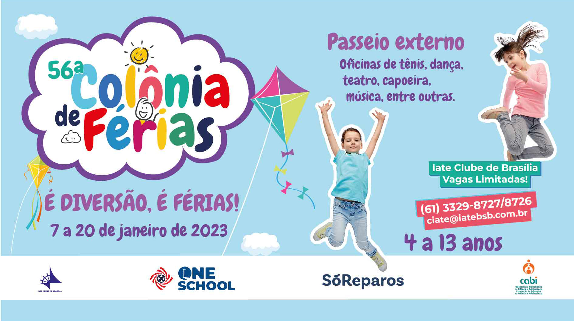 Inscrições Para A 56ª Colônia De Férias Começam Em Dezembro Iate Clube De Brasilia 0794