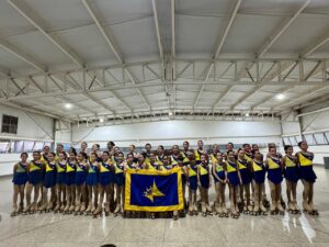 Teste de nivelamento de Patinação Artística
