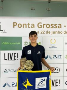 Matheus Frabetti vence Copa do Brasil de Squash