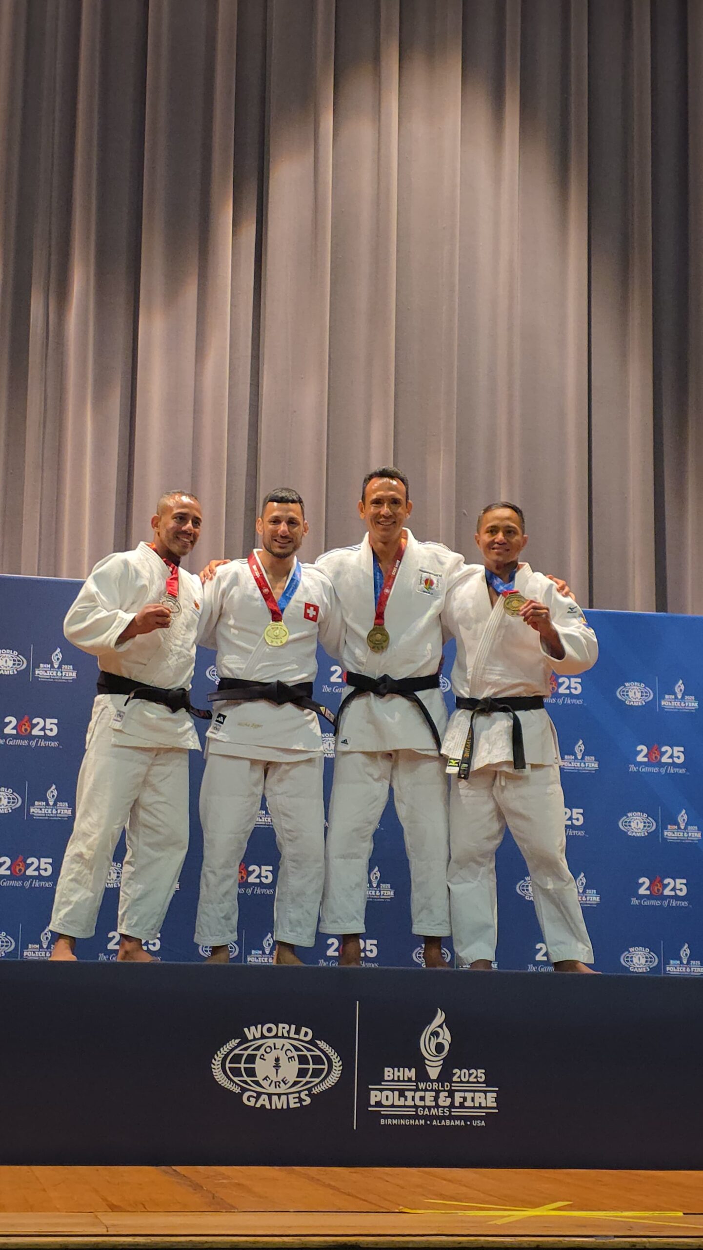 Iatista conquista bronze no Mundial de Judô para agentes de segurança pública