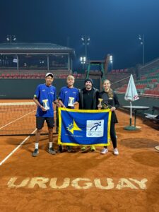 Iatistas brilham em torneio de tênis em Montevidéu