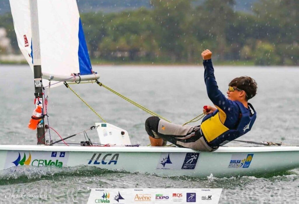 Velejador do Iate representa o Brasil no Mundial de ILCA 4