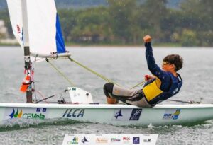 Velejador do Iate representa o Brasil no Mundial de ILCA 4