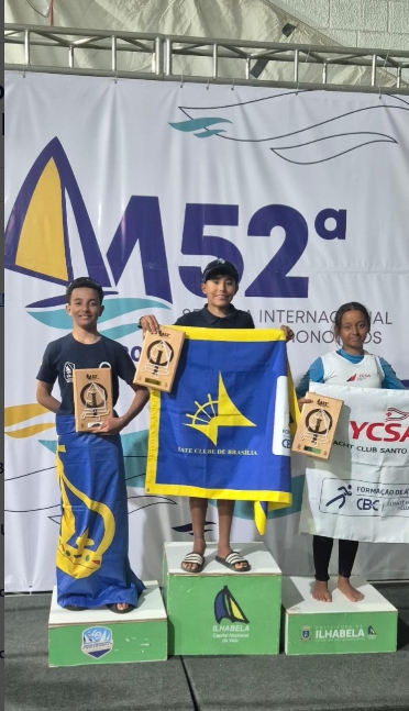 Iate Clube de Brasília conquista pódios na 52ª Semana de Vela de Ilhabela