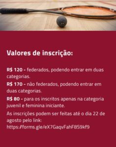 20º Open de Squash