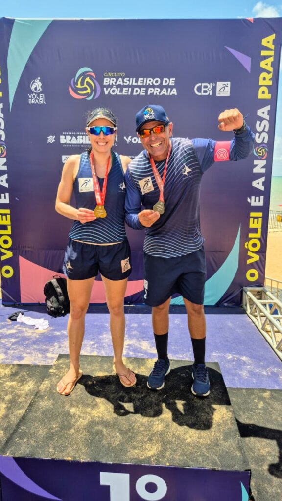 Ana Teresa é campeã do Circuito Brasileiro de Vôlei de Praia Aberto em João Pessoa