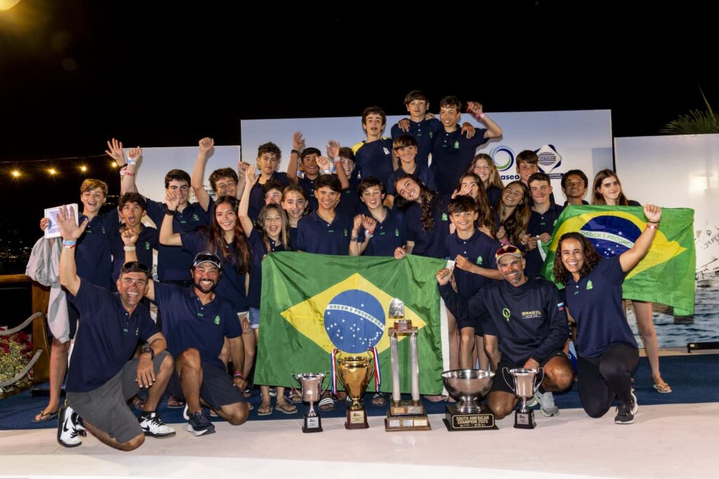 Sérgio Menescal é vice-campeão da Flotilha Prata no Sul-Americano de Optimist