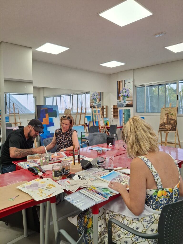 Inscrições abertas para as aulas de aquarela
