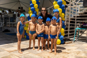 Iate promove Festival da Escola de Natação Infantil