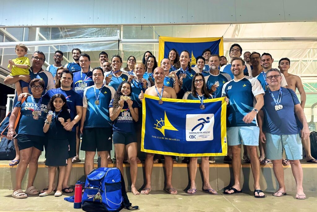 Iate Clube de Brasília vence etapa do Circuito ABRAMN Master de Natação