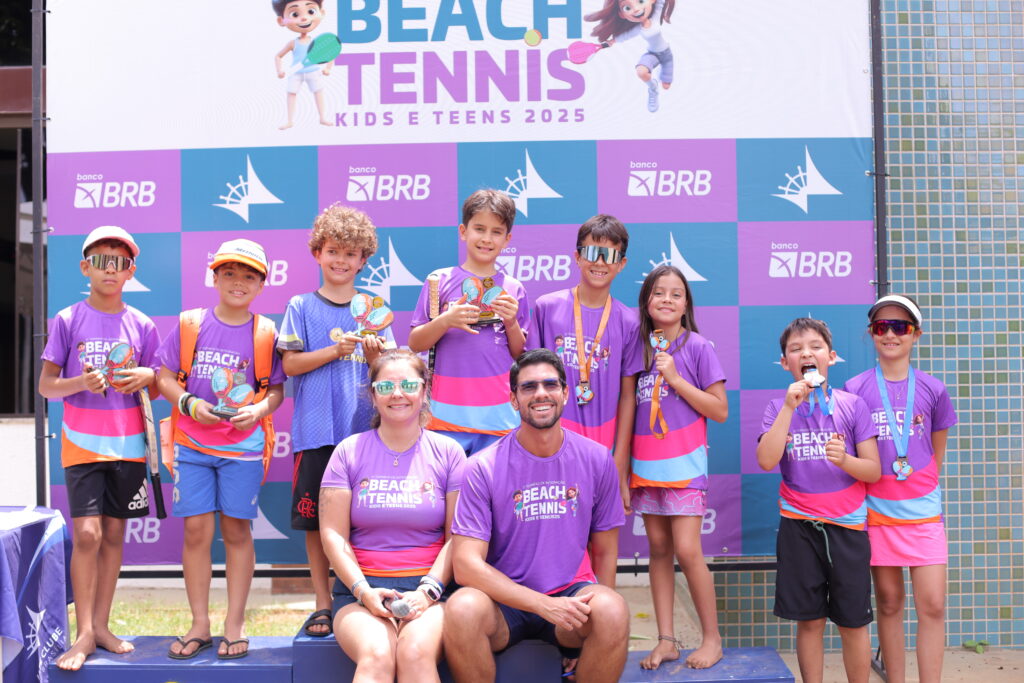 Confira os resultados do V Torneio de Integração de Beach Tennis Kids e Teens