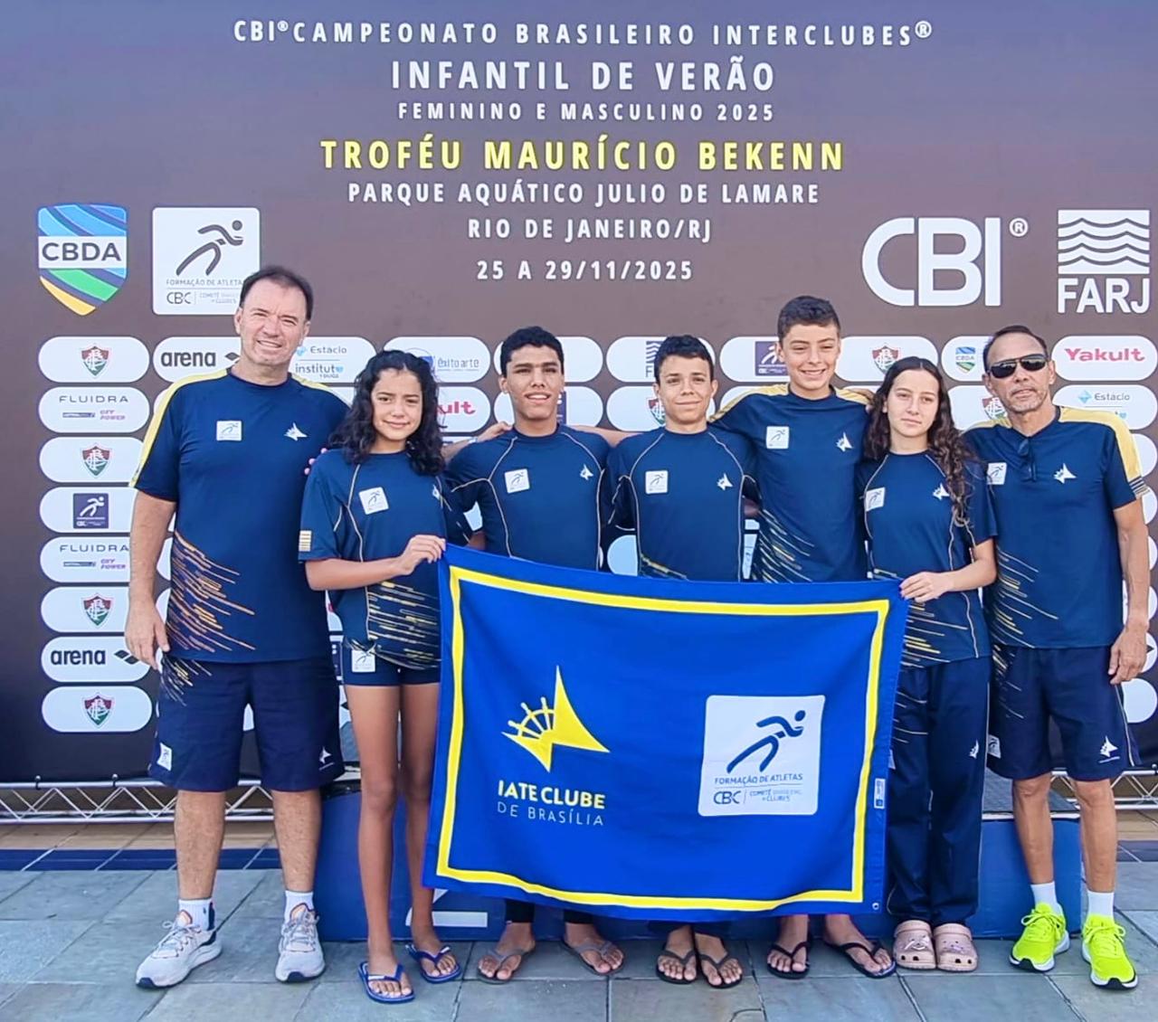 Iate Clube de Brasília brilha no Campeonato Brasileiro Infantil de Verão 2025