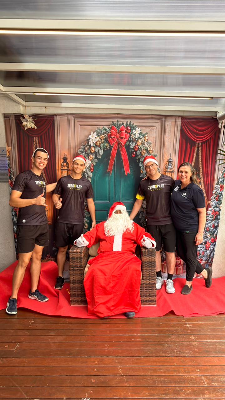 Squash encerra o ano com confraternização de Natal