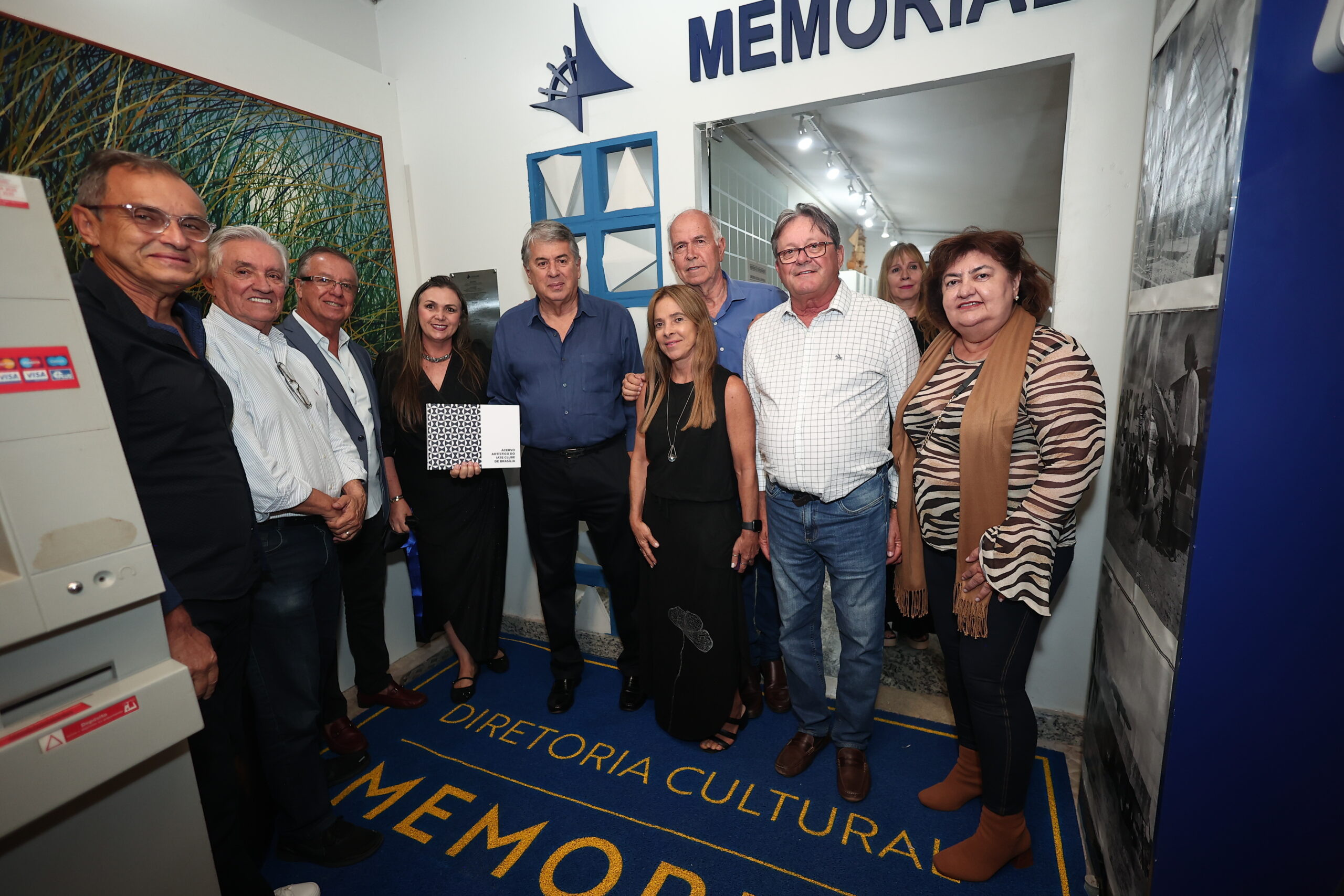 Reinauguração do Memorial celebra a história e a cultura em noite especial Evento contou com vernissage em celebração aos 65 anos de Brasília e do Iate