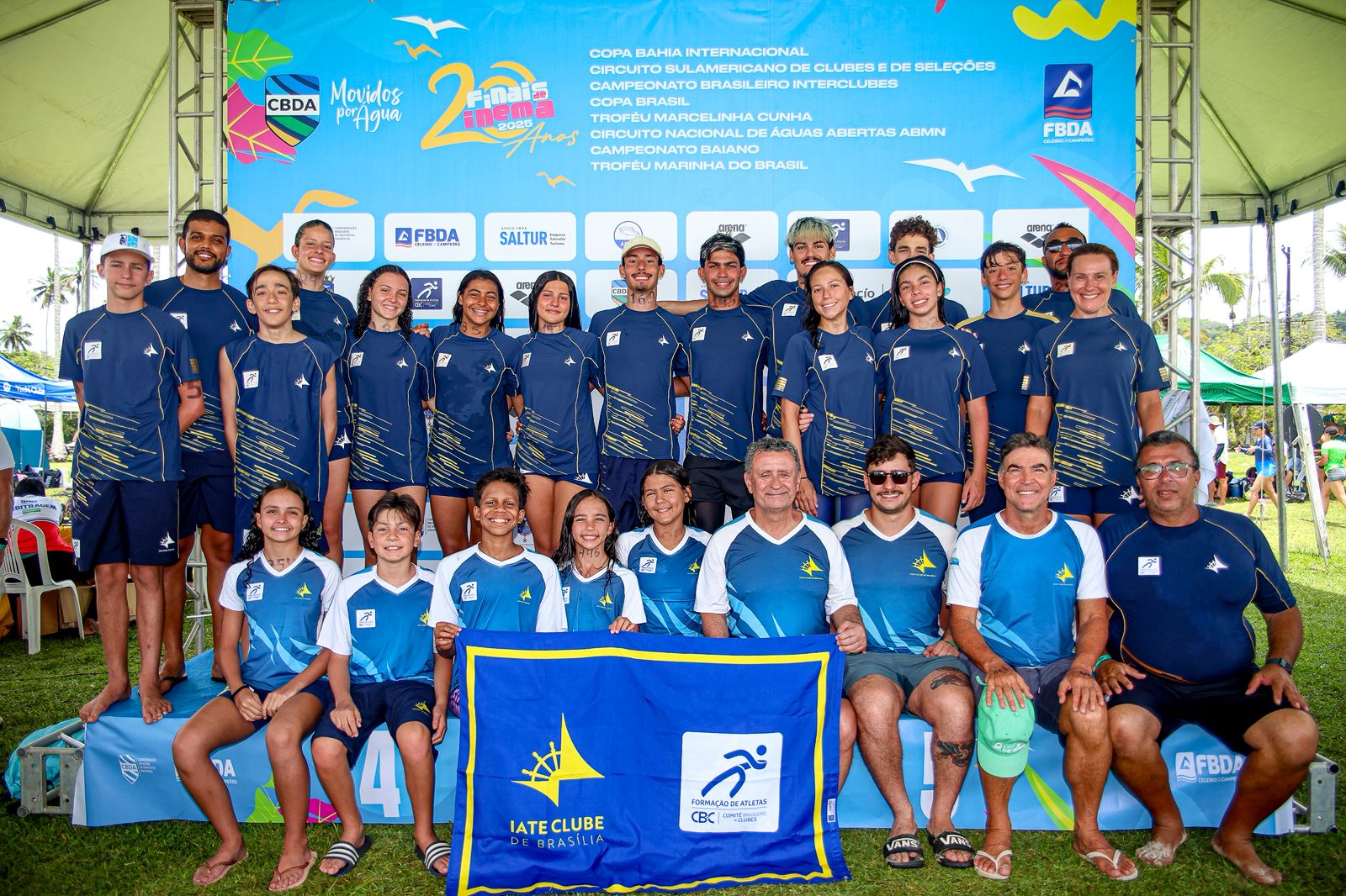 Iate é o 4º no ranking de águas abertas