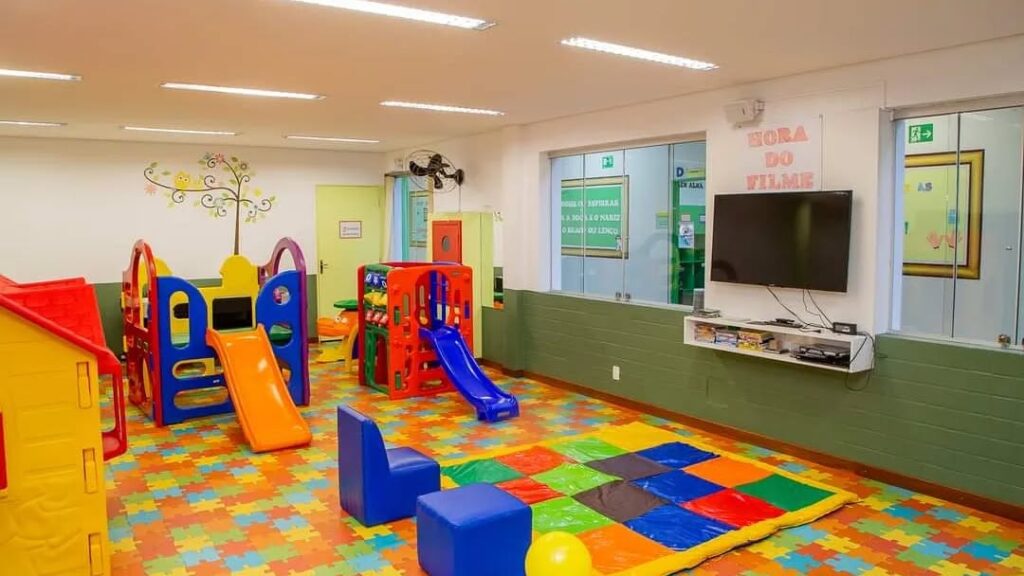 Funcionamento da brinquedoteca