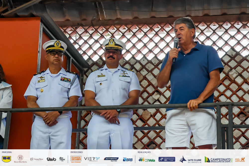 Iate inicia 76º Campeonato Brasileiro de Snipe