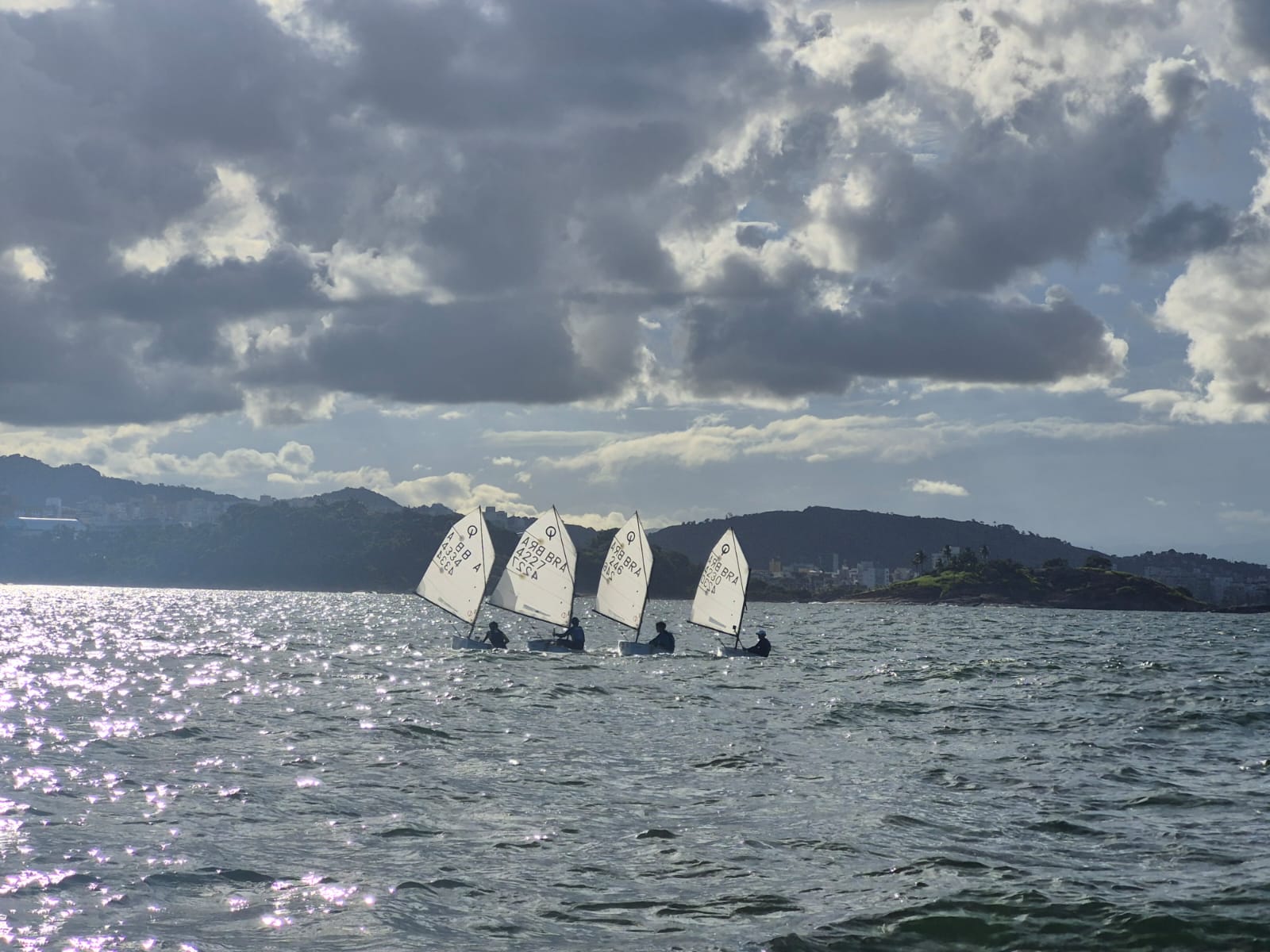 Parceria capixaba e brasiliense: atletas se preparam para Seletiva de Optimist
