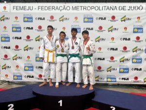 Judocas conquistam 14 pódios na 2ª Etapa do Ranking