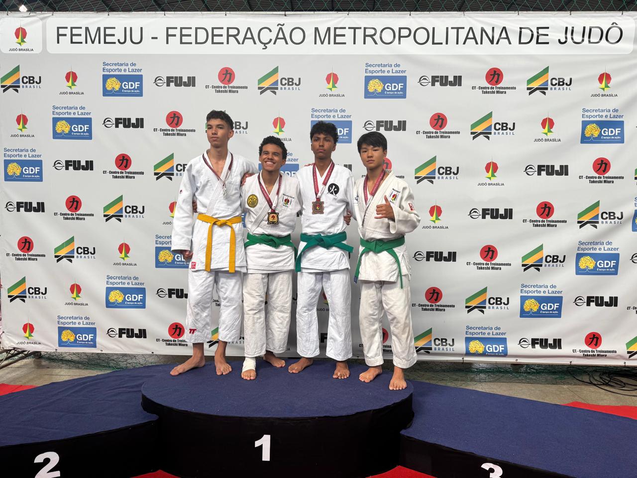 Judocas conquistam 14 pódios na 2ª Etapa do Ranking