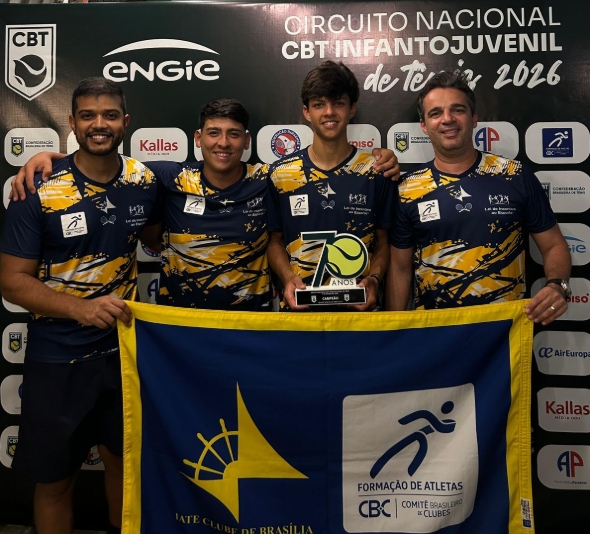 Iatistas participam do Circuito Nacional Infantojuvenil de Tênis