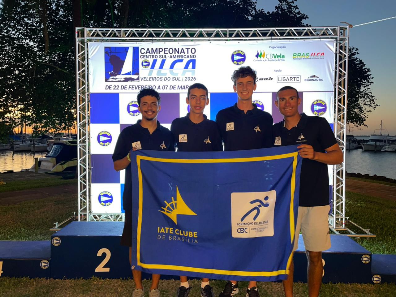 Velejadores participam do Campeonato Centro-Sul Americano
