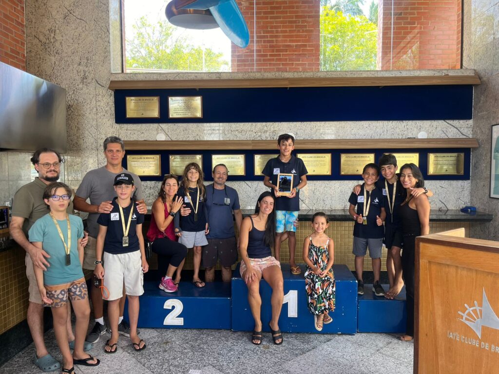 Iate encerra a 1ª etapa do Ranking do DF de Optimist