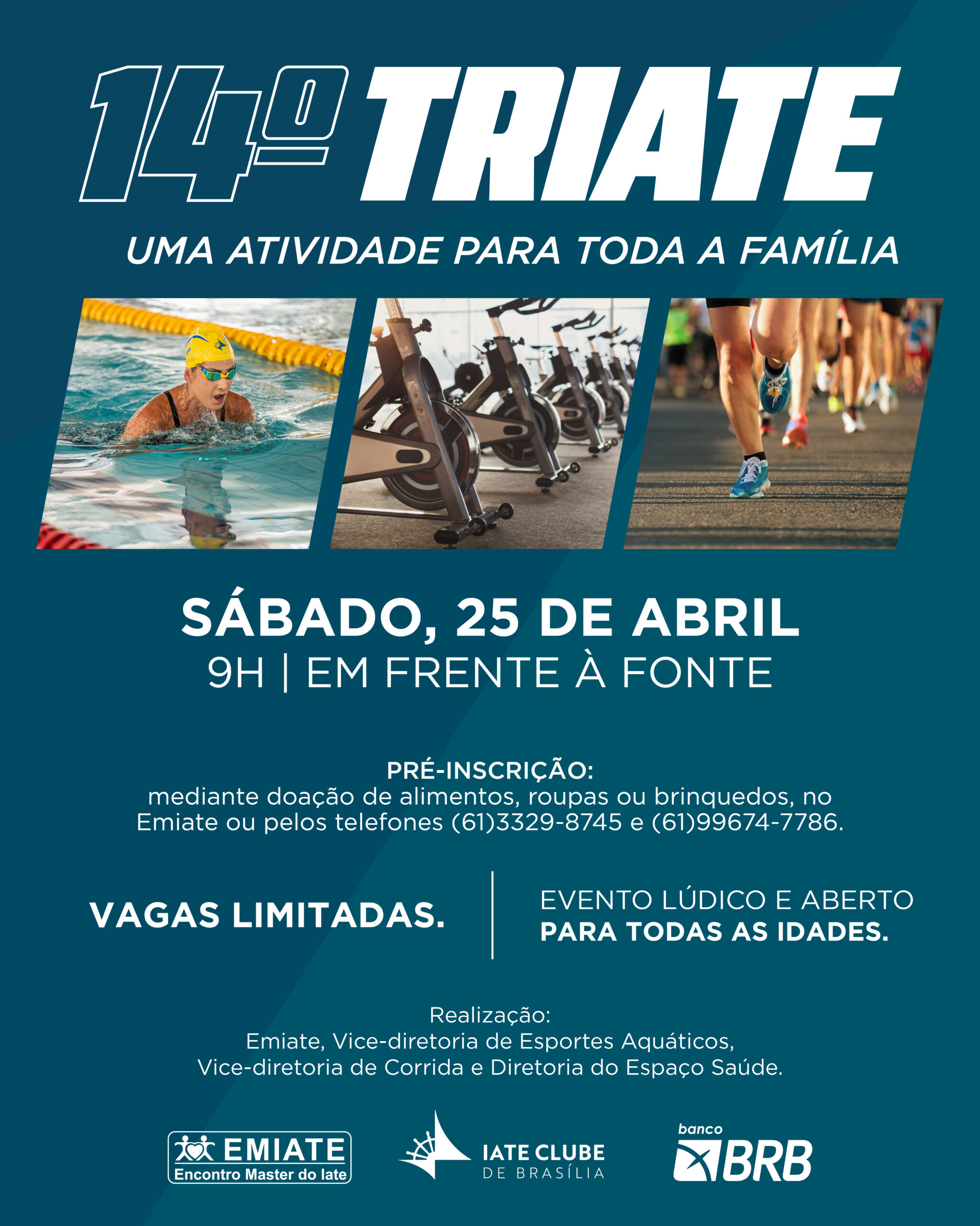 Inscrições abertas para o 14º Triate