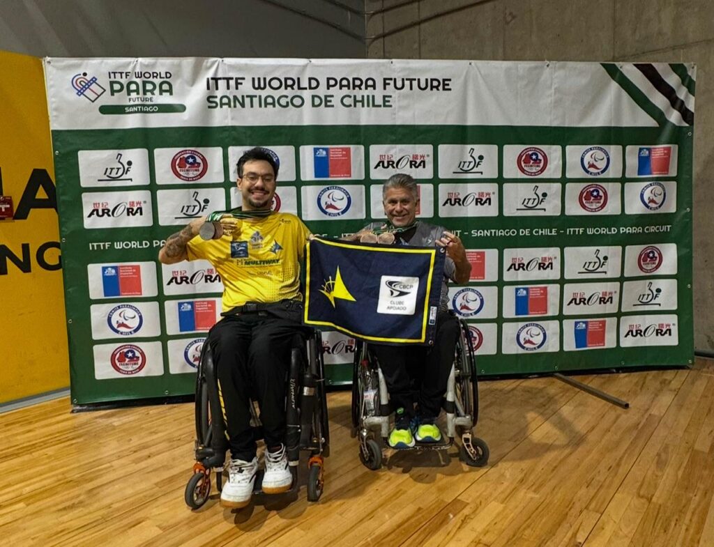 Mesatenistas do Iate conquistam três medalhas no Chile
