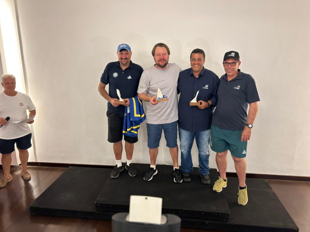 Atletas do Iate conquistam pódios no Campeonato Brasileiro de Finn