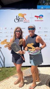 1ª vice-comodoro vence nas duplas no Brasil Open Beach Tennis