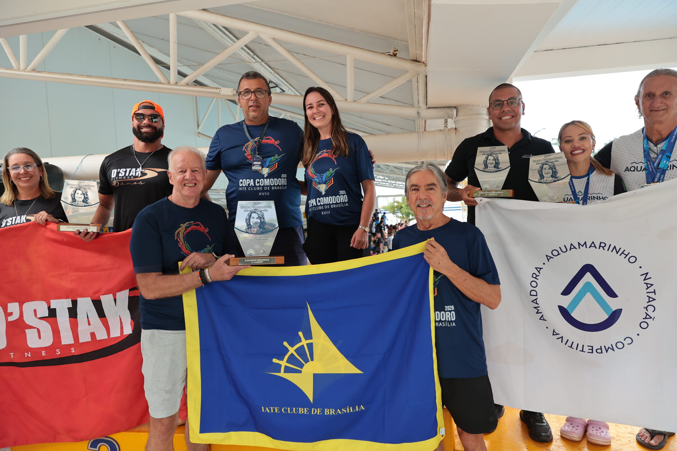 Iate conquista título da 18ª Copa Comodoro de Natação