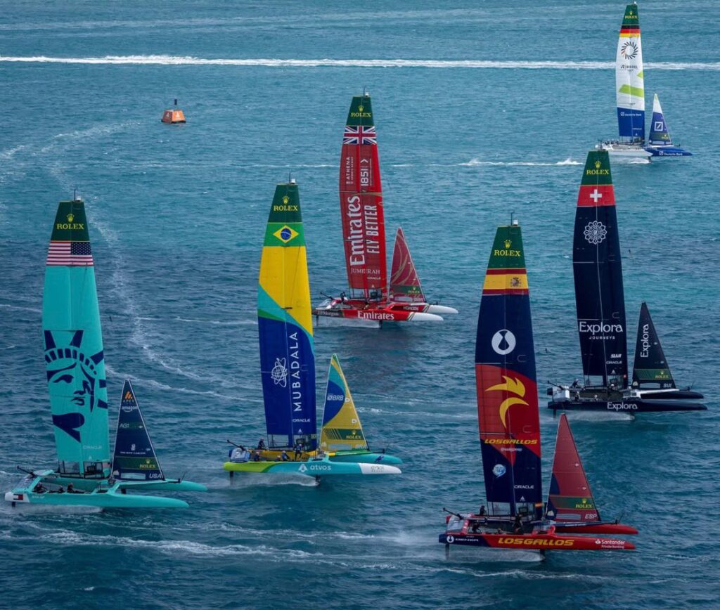 Mateus Isaac representa o Iate na etapa de Bermudas da Sail GP