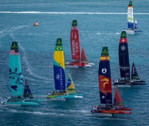 Mateus Isaac representa o Iate na etapa de Bermudas da Sail GP