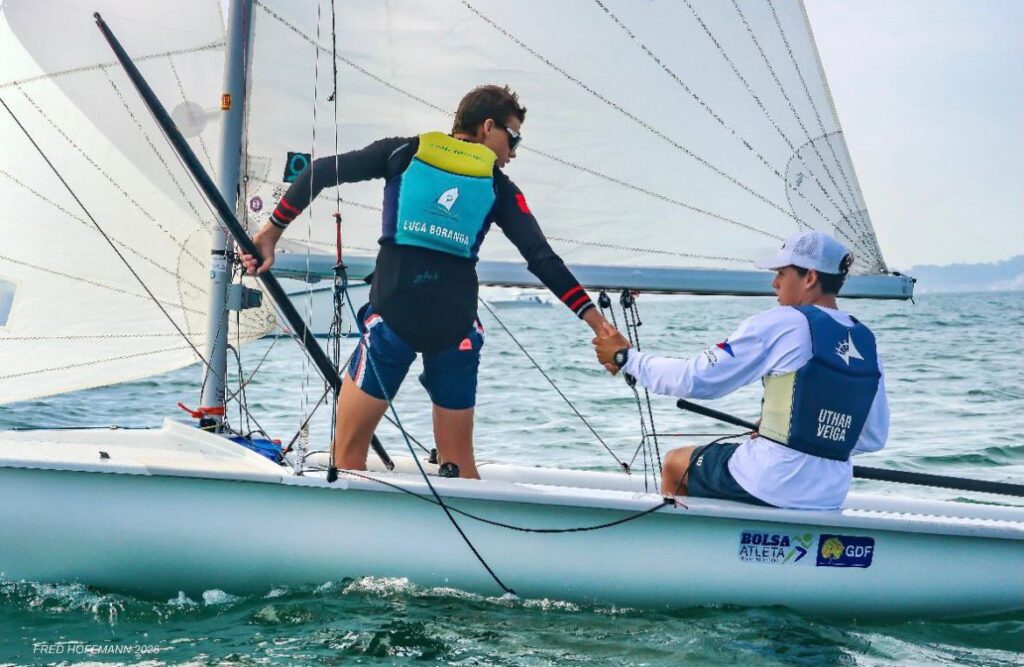 Uthar Veiga conquista vice-campeonato na Copa Comodoro RJ da classe 420
