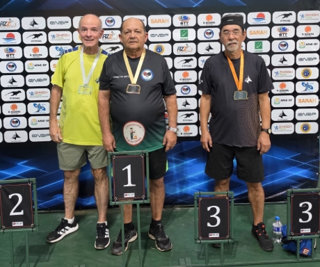Iate conquista cinco medalhas no 5º Distrital de Tênis de Mesa