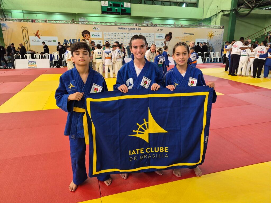 Três judocas representam o Iate no Campeonato Brasileiro Sub-13 em Macapá