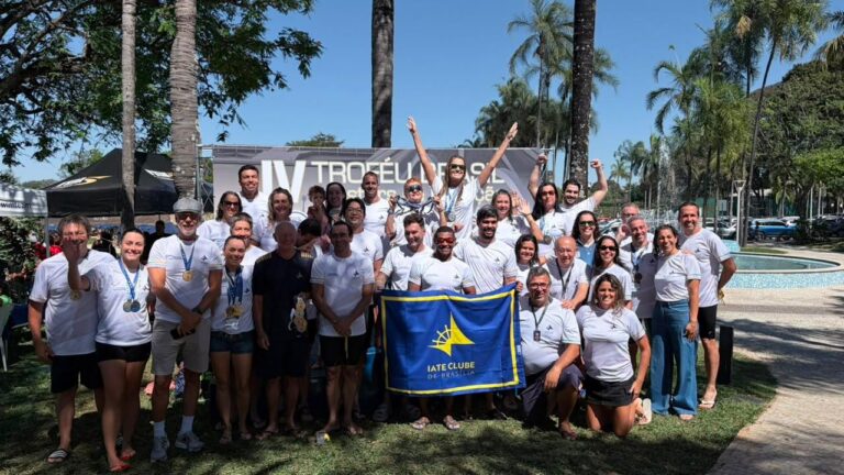 Equipe de natação master do Iate conquista primeiro título nacional