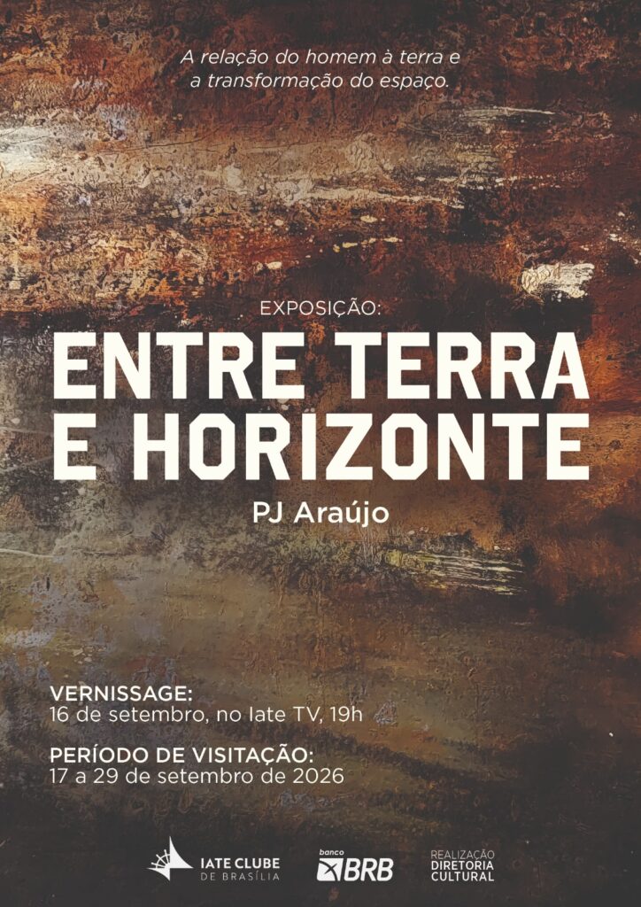 Diretoria Cultural promove a exposição "PJ Araújo – Entre Terra e Horizonte"
